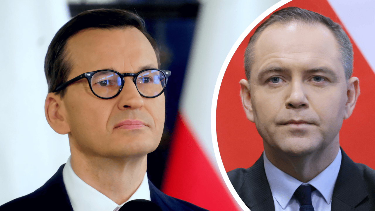 Karol Nawrocki i Mateusz Morawiecki