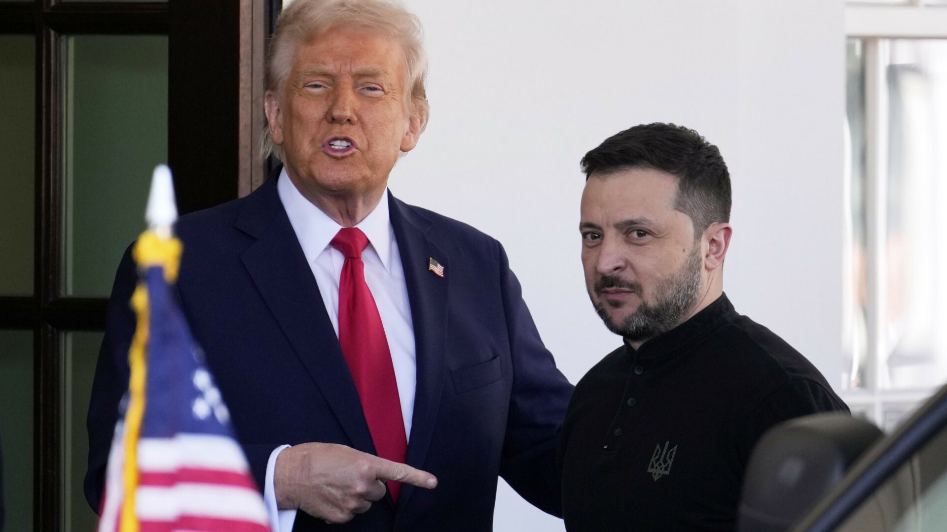 Donald Trump i Wołodymyr Zełenski