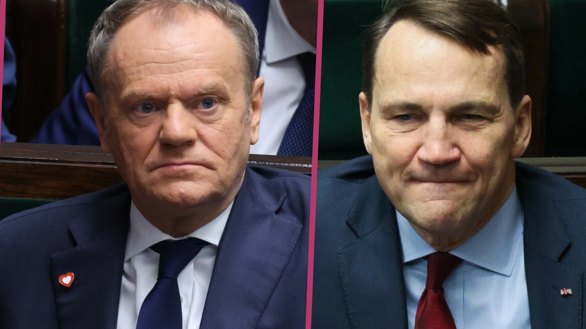 Donald Tusk, Radosław Sikorski