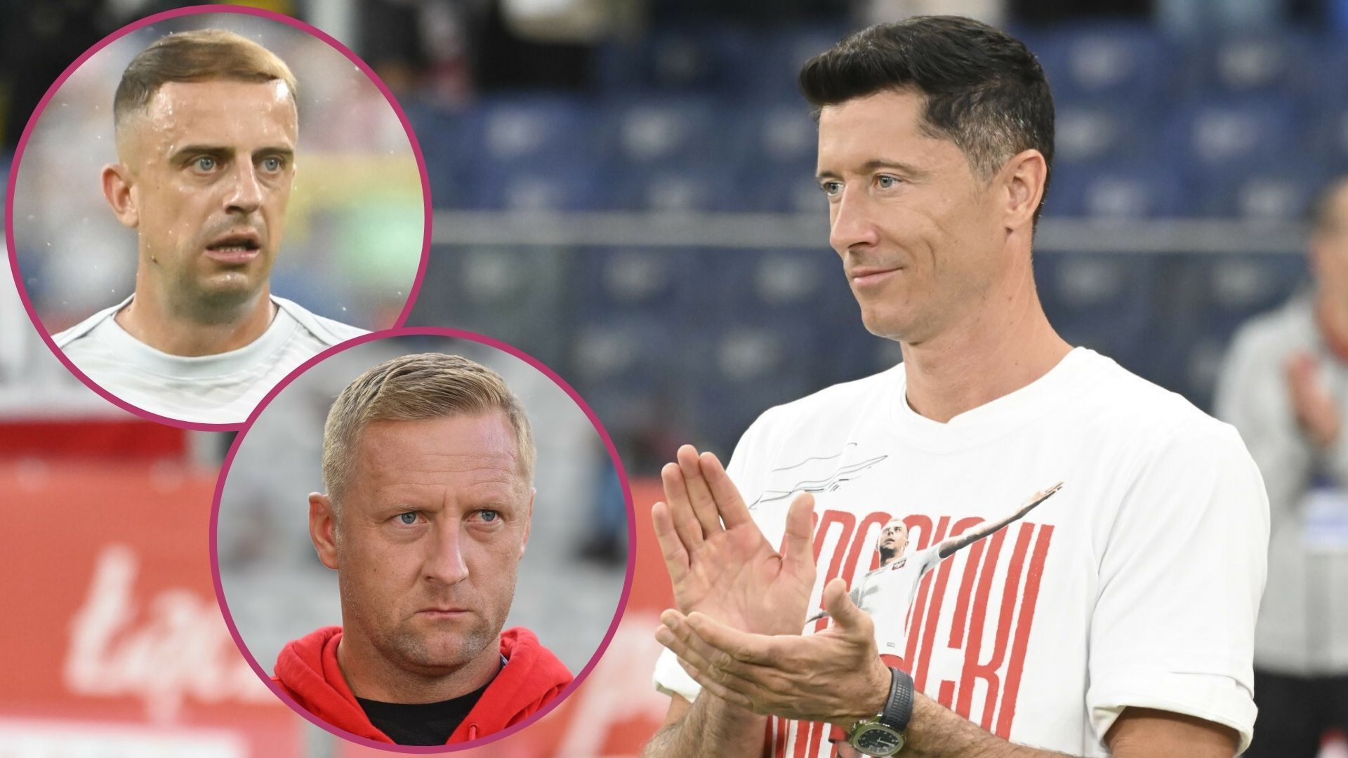 Kamil Grosicki, Kamil Glik, Robert Lewandowski