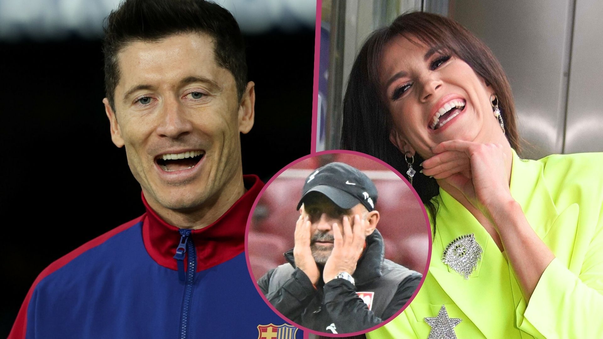 Robert Lewandowski, Sylwia Grzeszczak, Michał Probierz