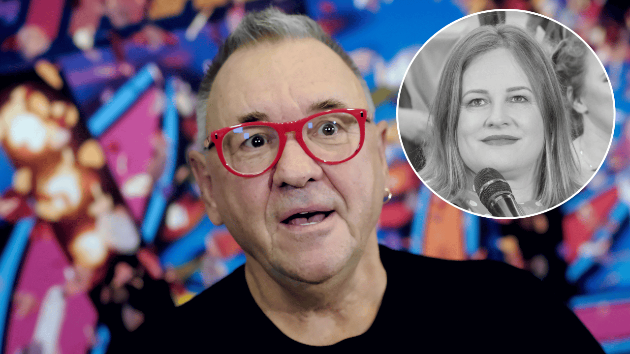 Joanna Kołaczkowska i Jerzy Owsiak