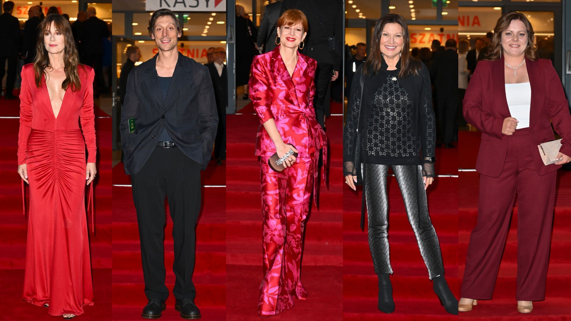 Gwiazdy na otwarciu Festiwalu w Gdyni. Ostaszewska, Gruszka, Kulm