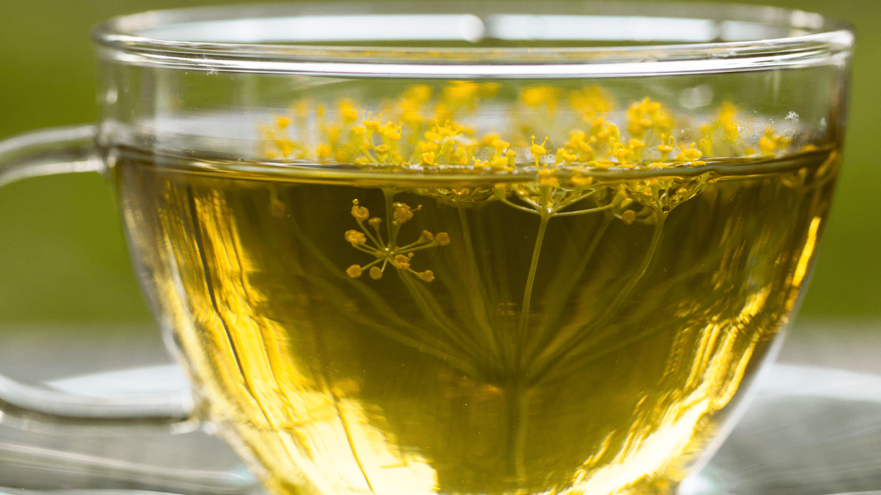 Herbata z koprem i miętą na spokojny wieczór