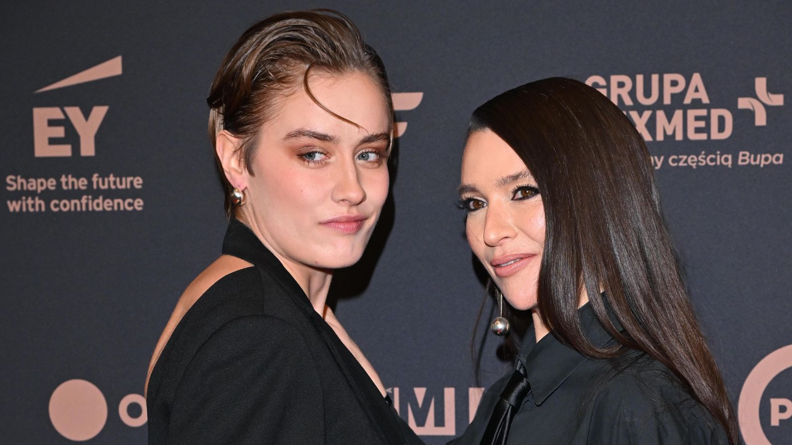 Kasia Zillmann z Janją Lesar na Gali Mistrzów Sportu. To, co pokazały na ściance wyjaśnia wszystko