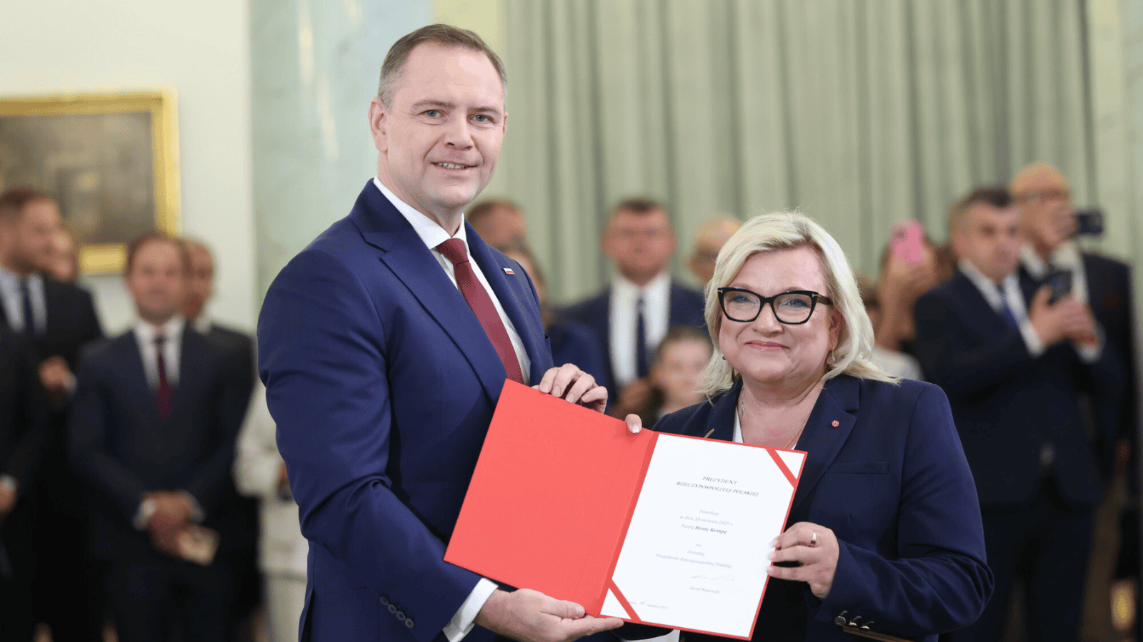 Wystarczyło jedno zdanie Krzysztofa Bosaka. Beata Kempa nie pozostała dłużna