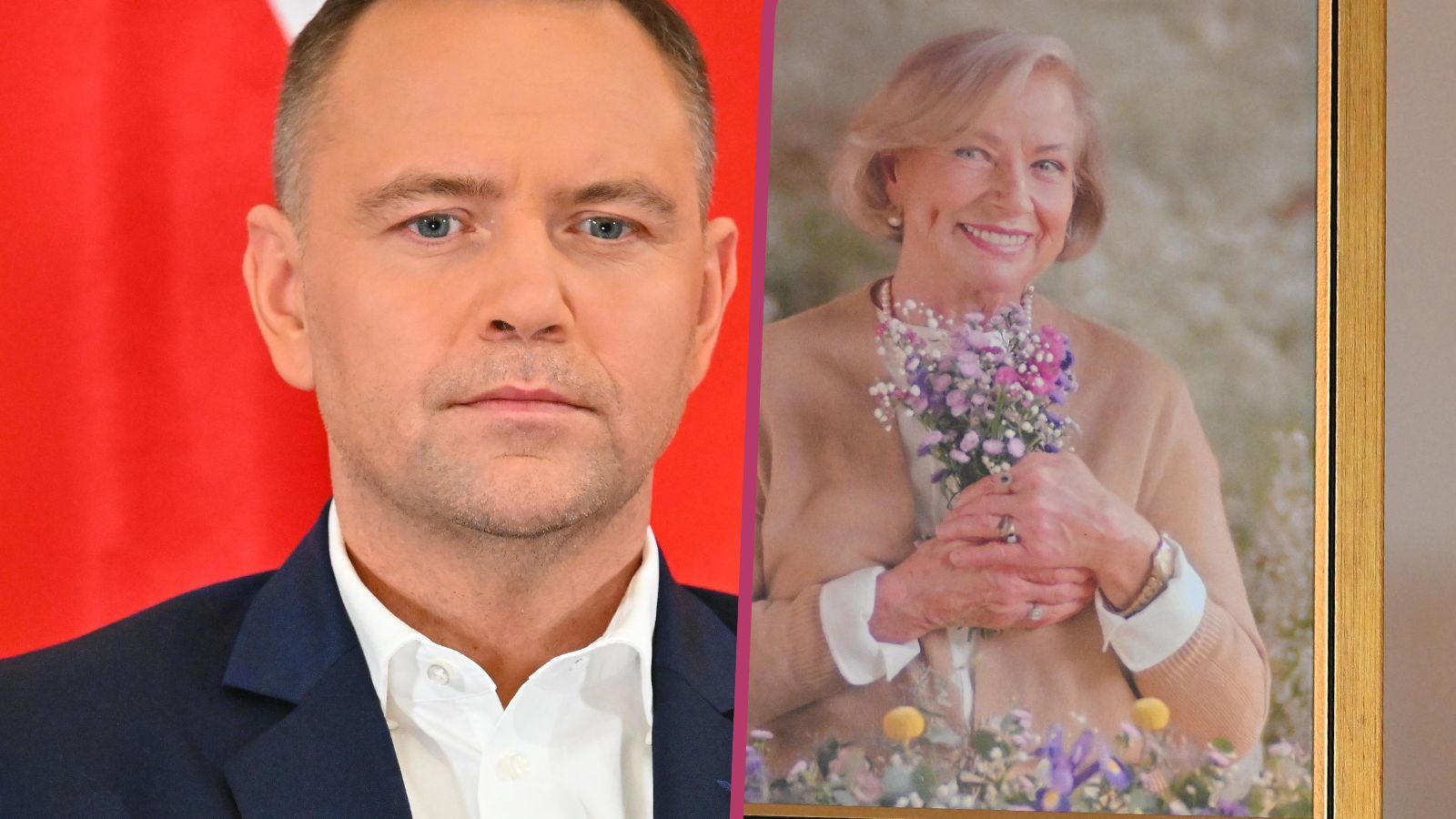 Wymowny gest prezydenta Karola Nawrockiego na pogrzebie Bożeny Dykiel