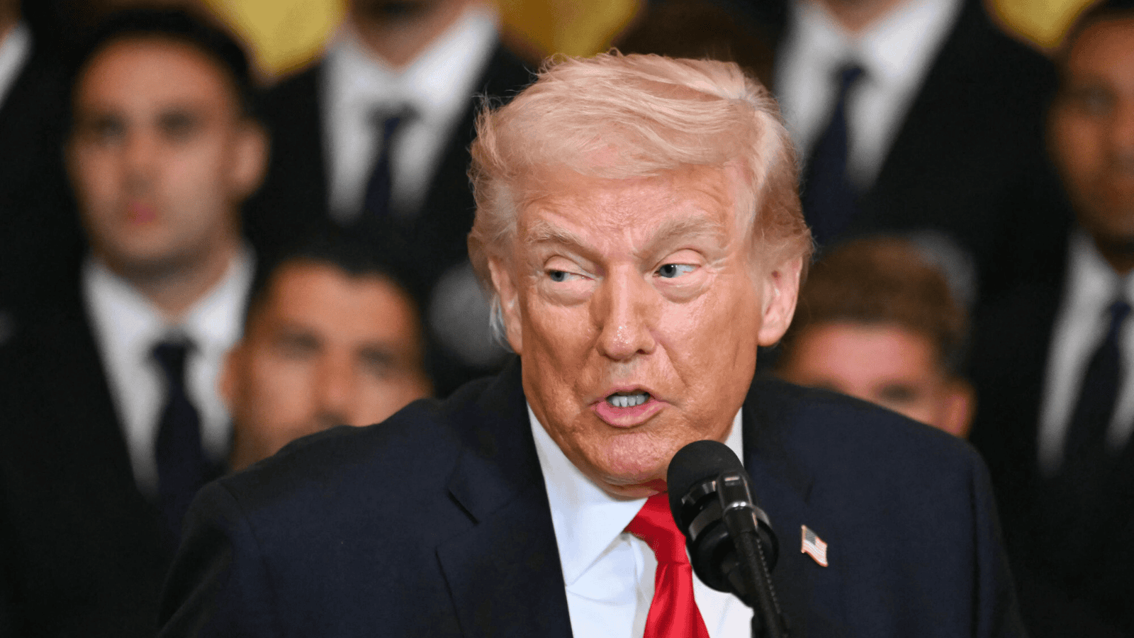 Trump przerwał pytanie reportera ws. Rosji i Iranu. Padły mocne słowa