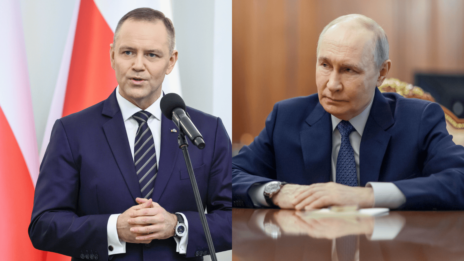 Przed tym ostrzegał Donald Tusk? Karol Nawrocki cytowany w rosyjskich mediach