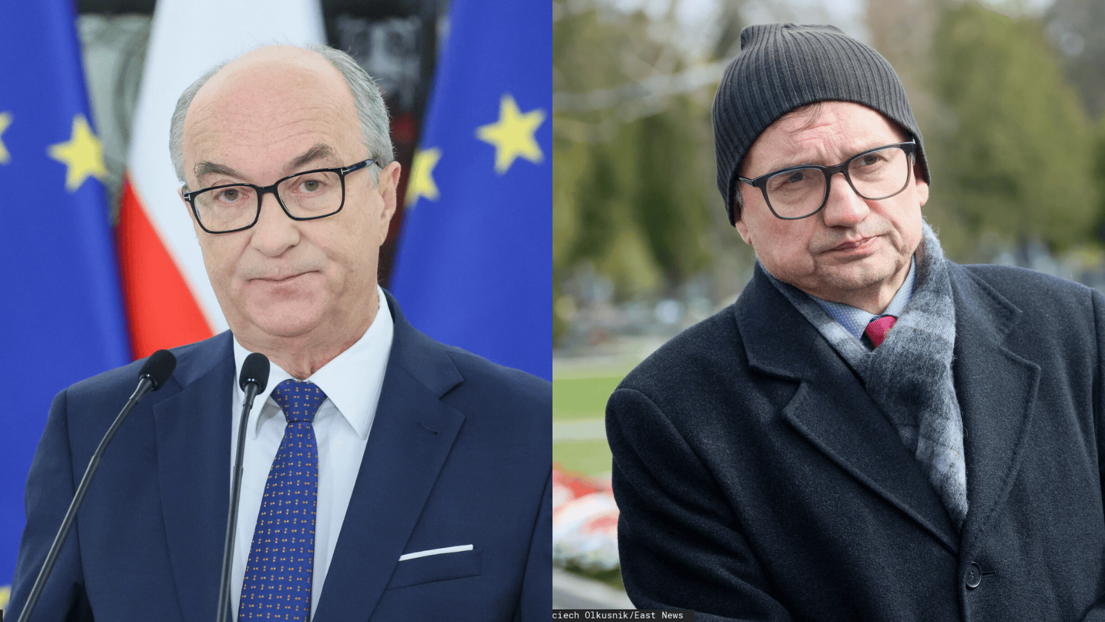 Włodzimierz Czarzasty i Zbigniew Ziobro