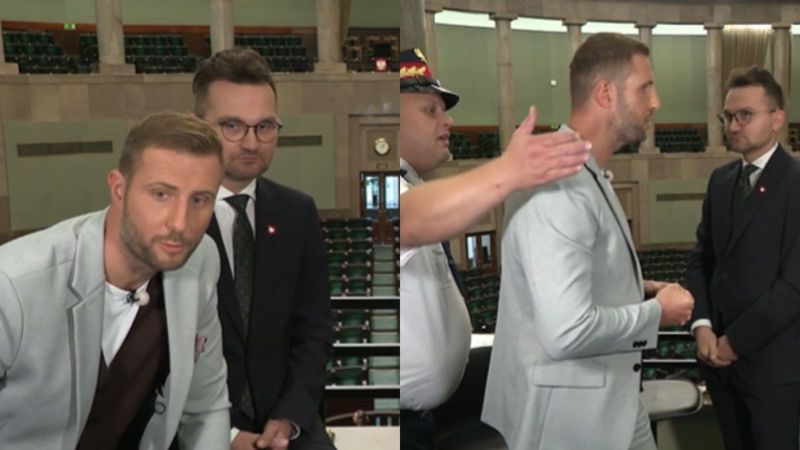 Incydent z Miłoszem Kłeczkiem w Sejmie