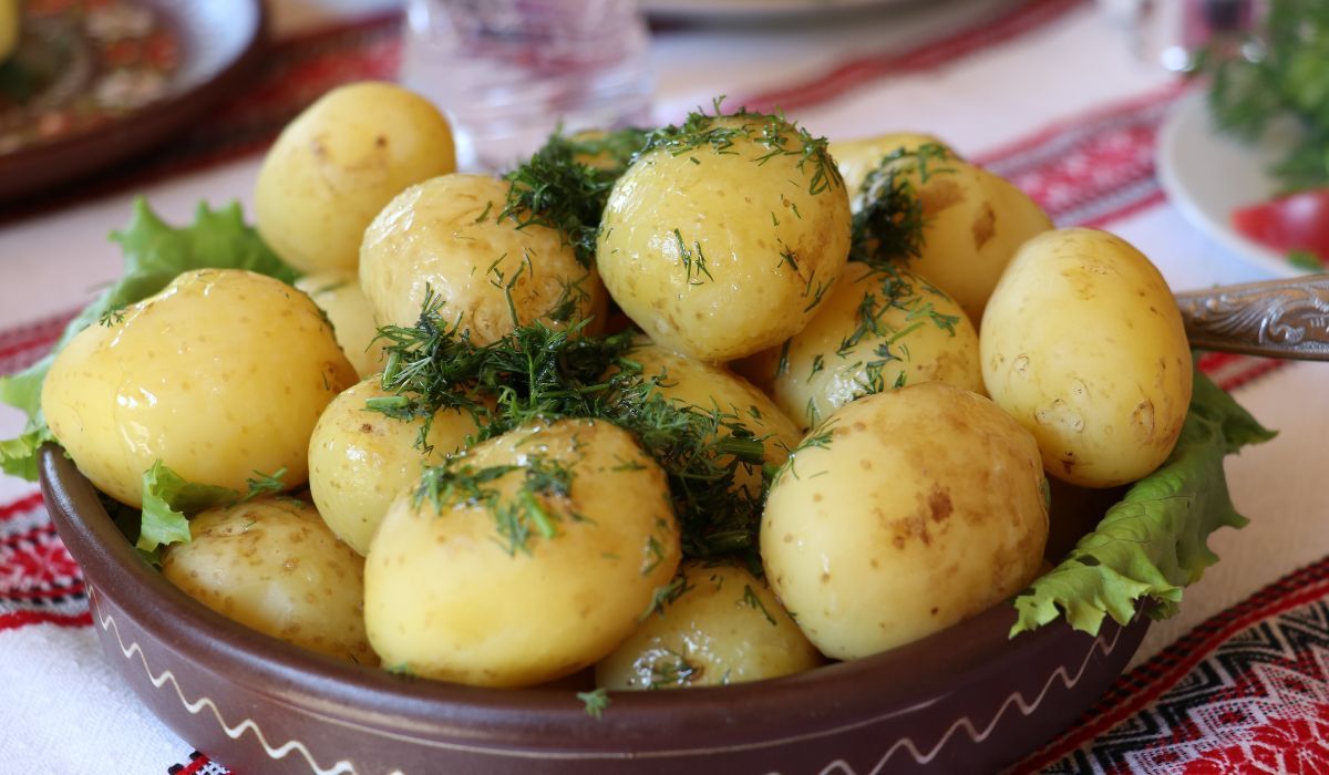 ziemniaki z koperkiem