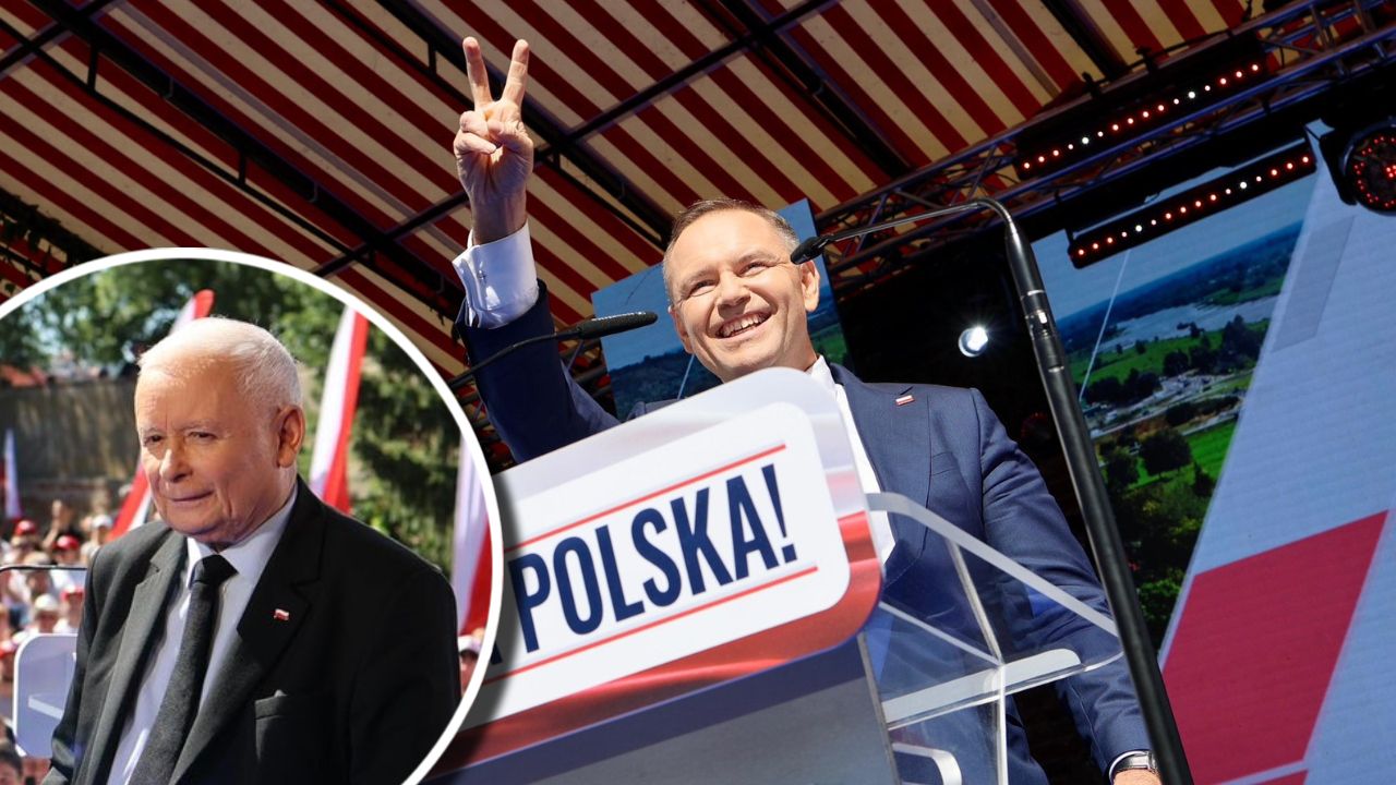 Jarosław Kaczyński i Karol Nawrocki