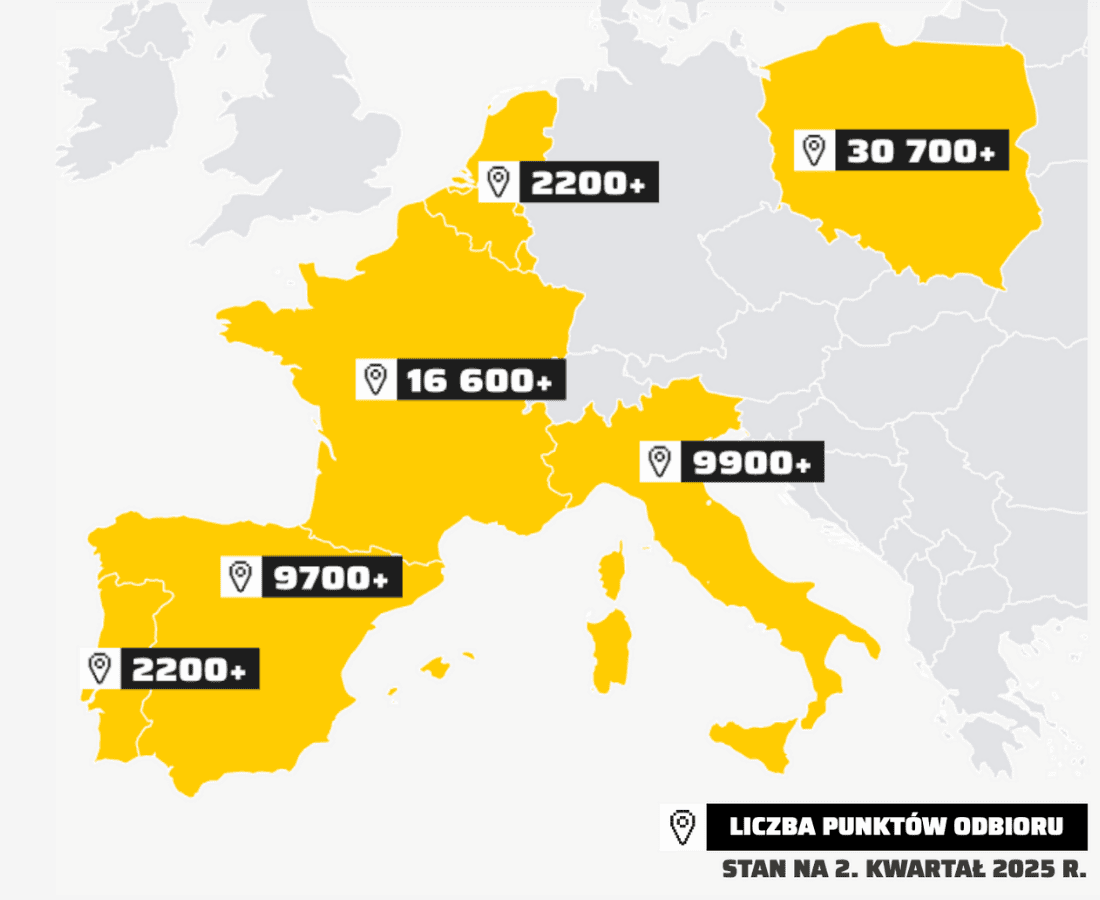 Brzoska poszedł na całość. Zobacz, co stało się z Paczkomatami za granicą