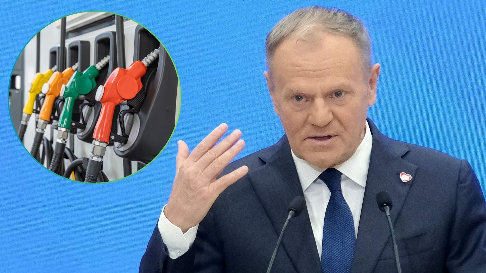 Donald Tusk, tankowanie