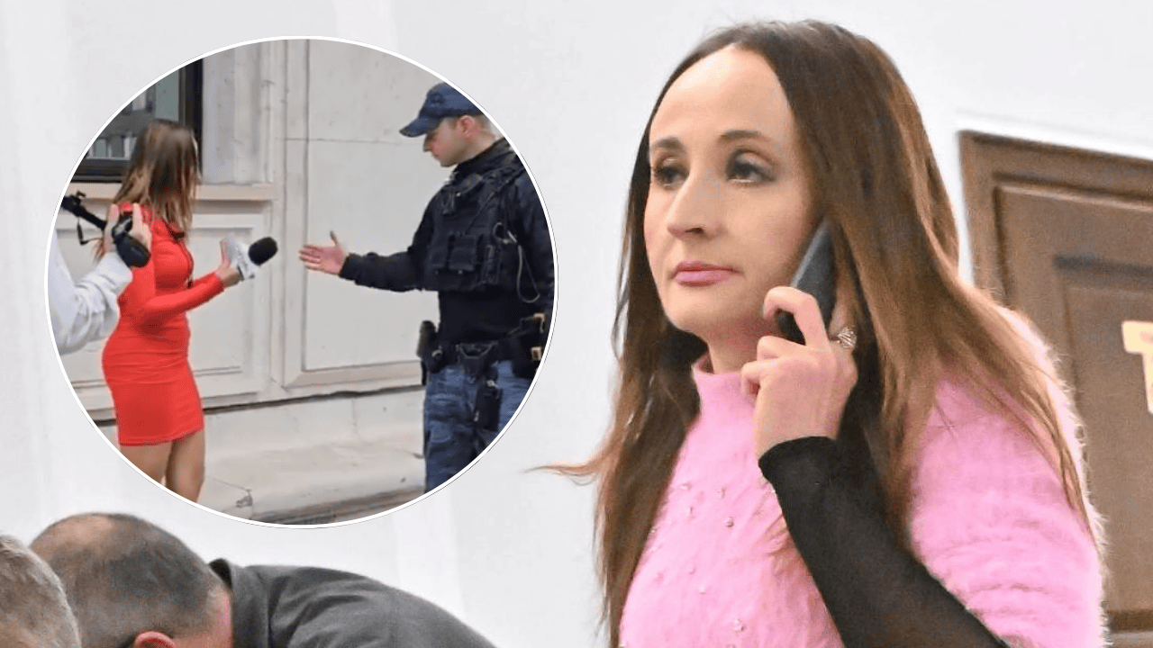 Awantura pod Sejmem podczas zaprzysiężenia Nawrockiego. To zrobiła dziennikarka TVP