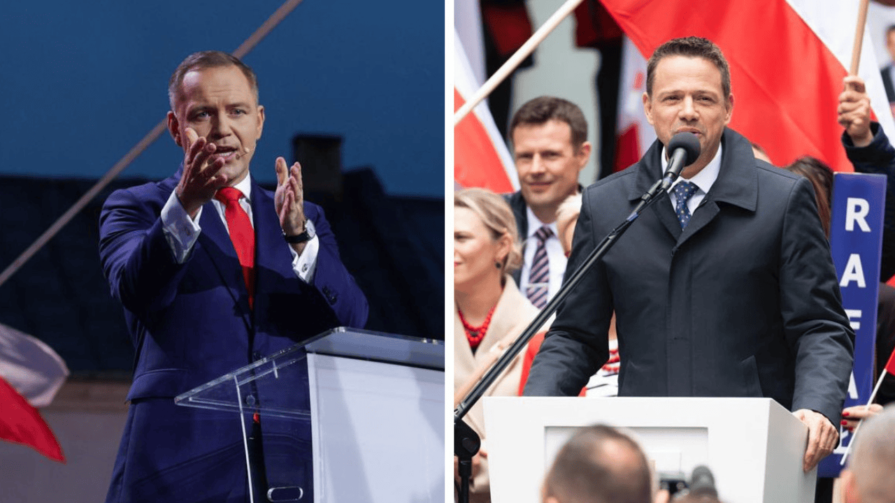 Nawrocki, Trzaskowski