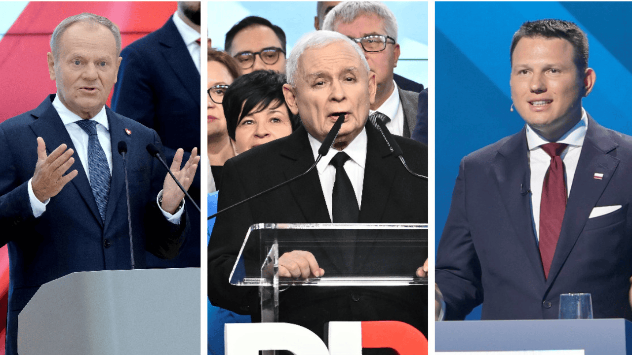 Tusk, Kaczyński, Mentzen