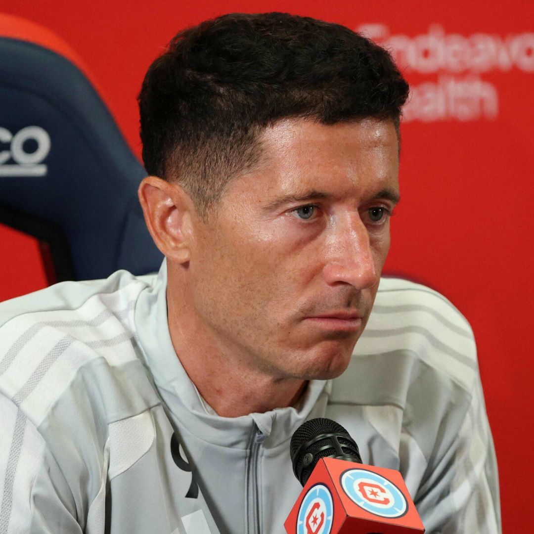Lewandowski na konferencji prasowej W Chicago. Co z grą w reprezentacji?