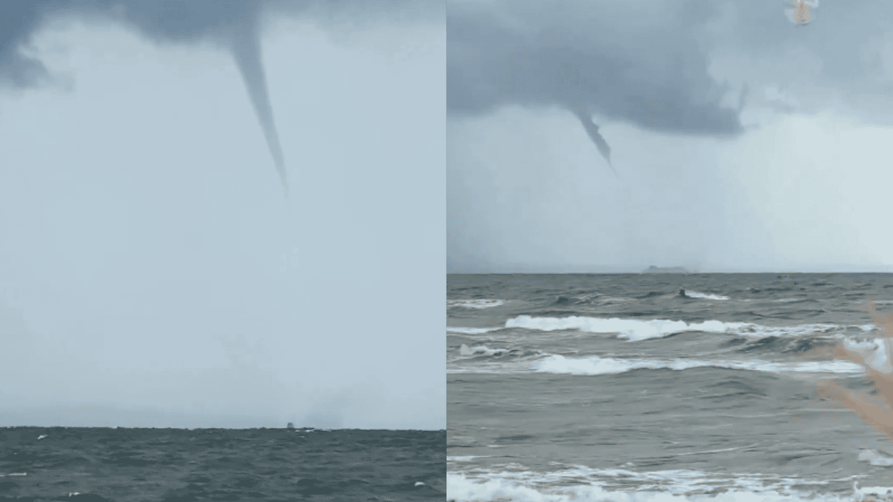 Zdumiewające, co działo się nad Bałtykiem. Nagrania obiegły całą Polskę
