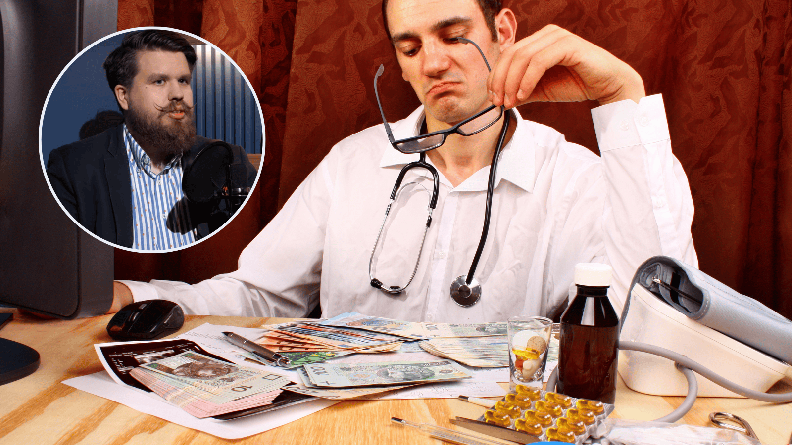 100 tys. miesięcznie dla lekarza. Ekspert ostrzega: "Im więcej pieniędzy, tym niższa jakość"