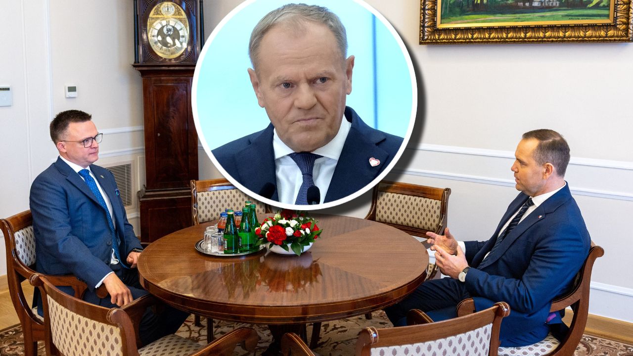Hołownia, Tusk, Nawrocki