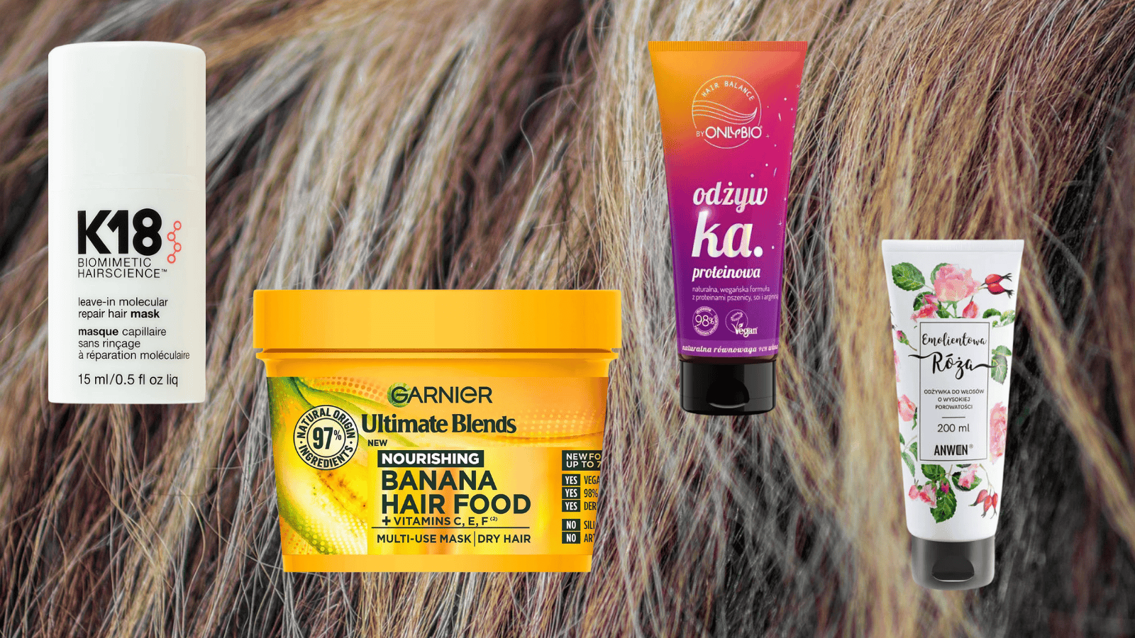 Twoje włosy są matowe po zimie? Te mask dają efekt laminacji w 10 minut