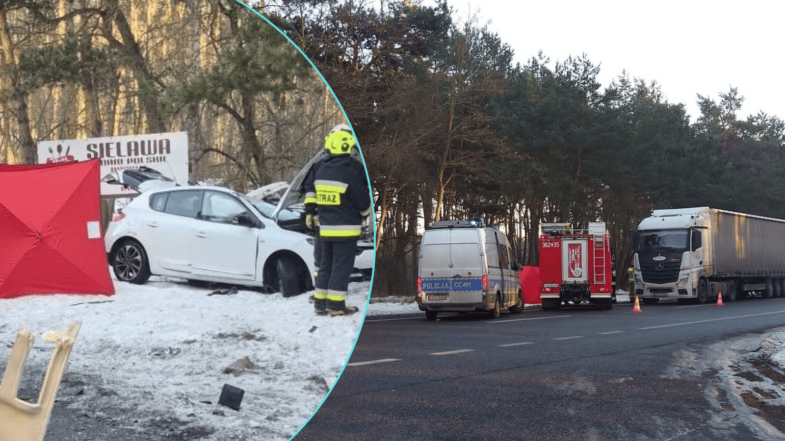 Tragiczny wypadek na trasie. Na miejscu od razu prokurator. Akcja służb i utrudnienia
