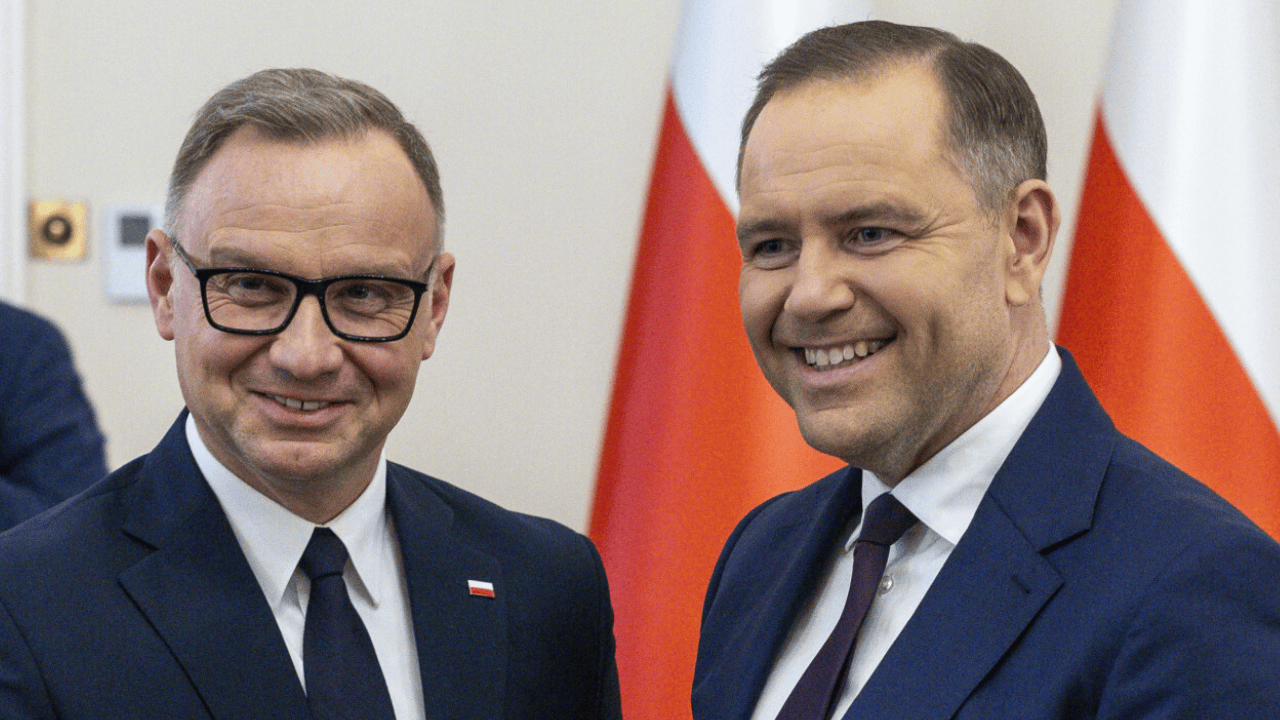 Andrzej Duda i Karol Nawrocki