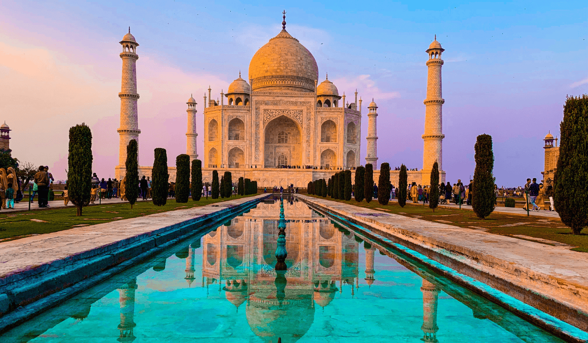 Tadż Mahal w Indiach