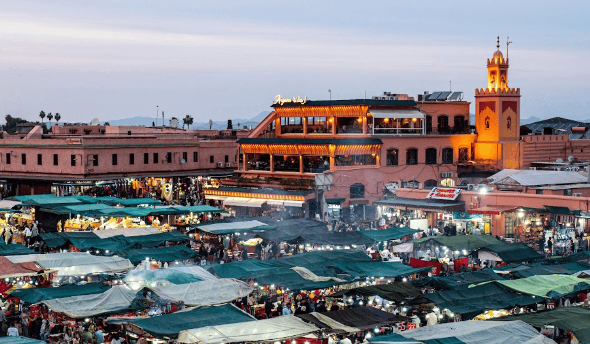 Plac Dżami al-Fana w Marrakeszu