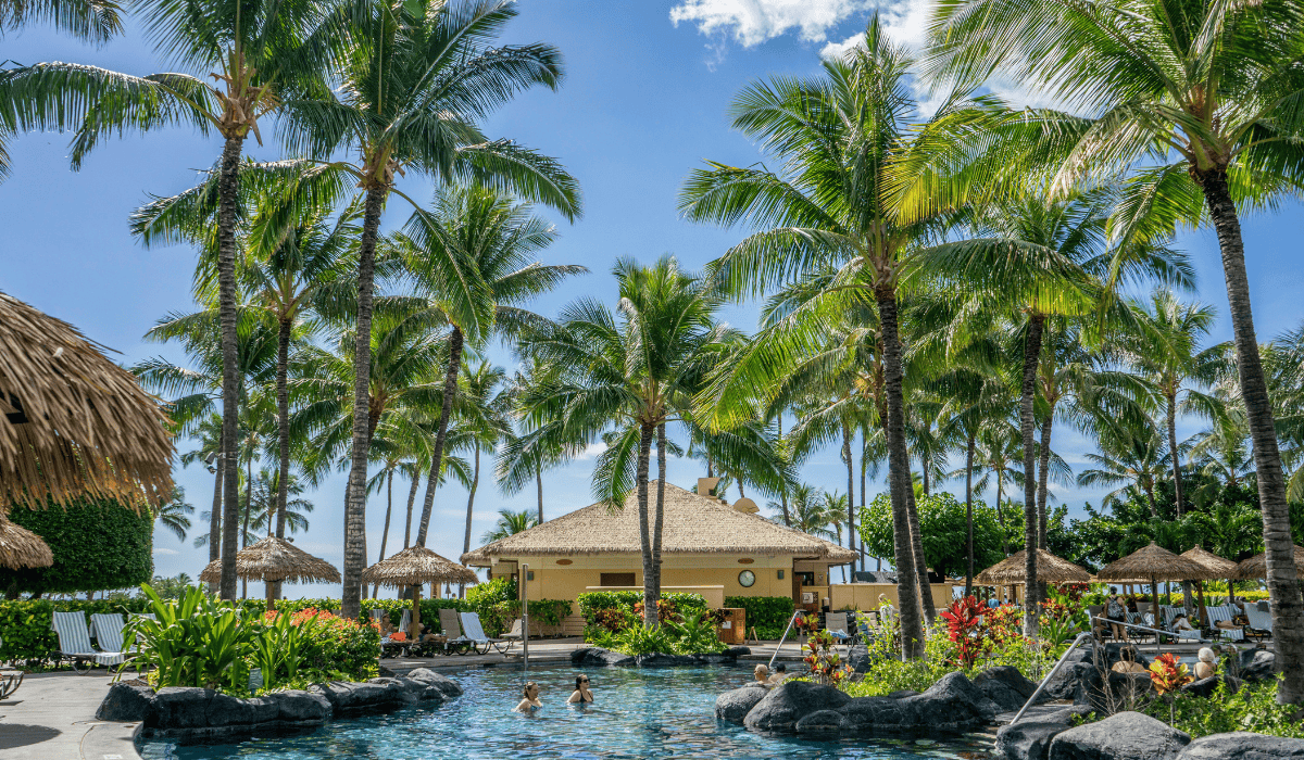 Kurort na Hawajach