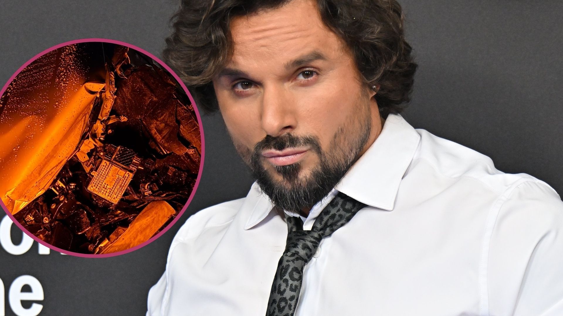 Qczaj miał koszmarny wypadek. Zdjęcia rozbitego auta wstrząsają