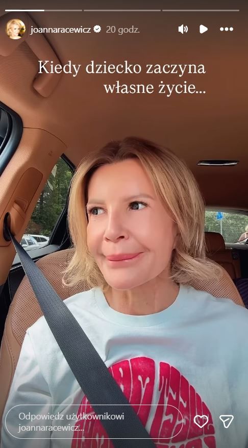 Joanna Racewicz ze łzami w oczach przekazała. "Nie wiem co dalej"