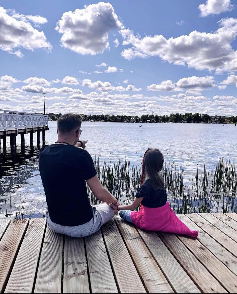 Rafał Mroczek ma 8-letnią córkę, fot. Instagram