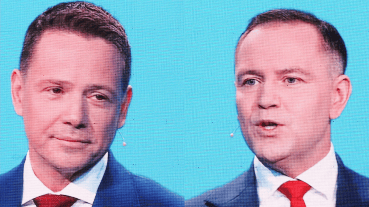 Rafał Trzaskowski i Karol Nawrocki