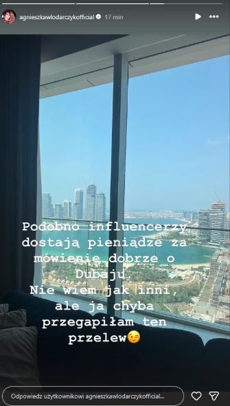 Agnieszka Włodarczyk zabrała głos prosto z Dubaju. Wielu było w błędzie