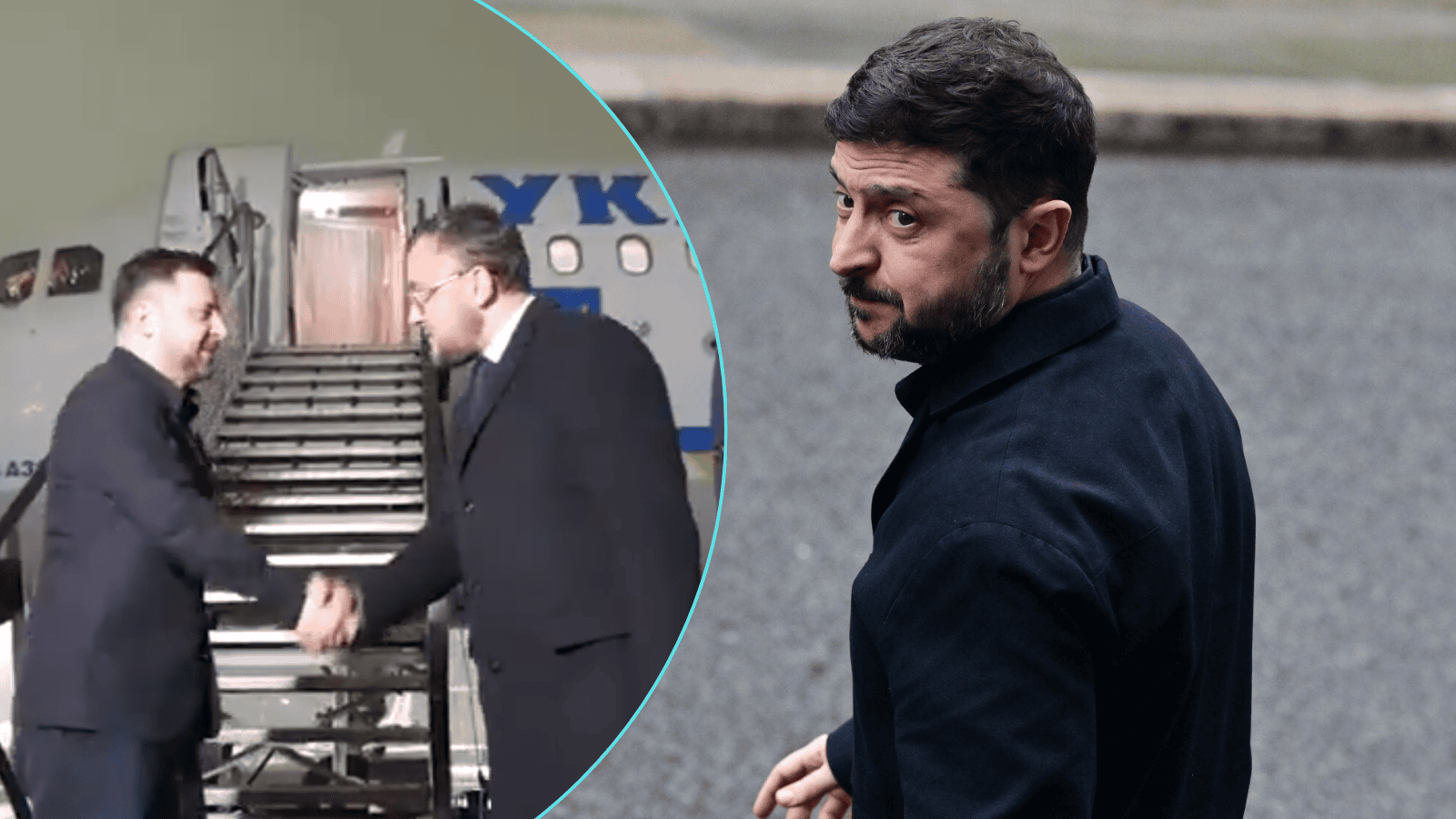 Tak przywitali Zełenskiego w Warszawie. Nagranie obiega sieć