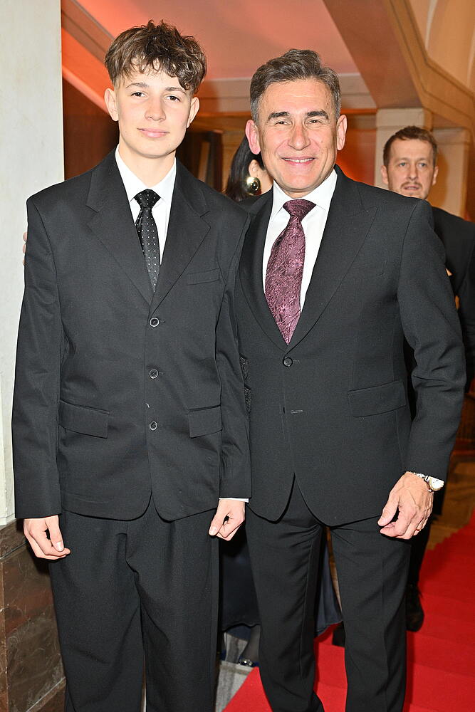 Robert Korzeniowski zabrał syna na Galę Mistrzów Sportu. Są jak dwie krople wody