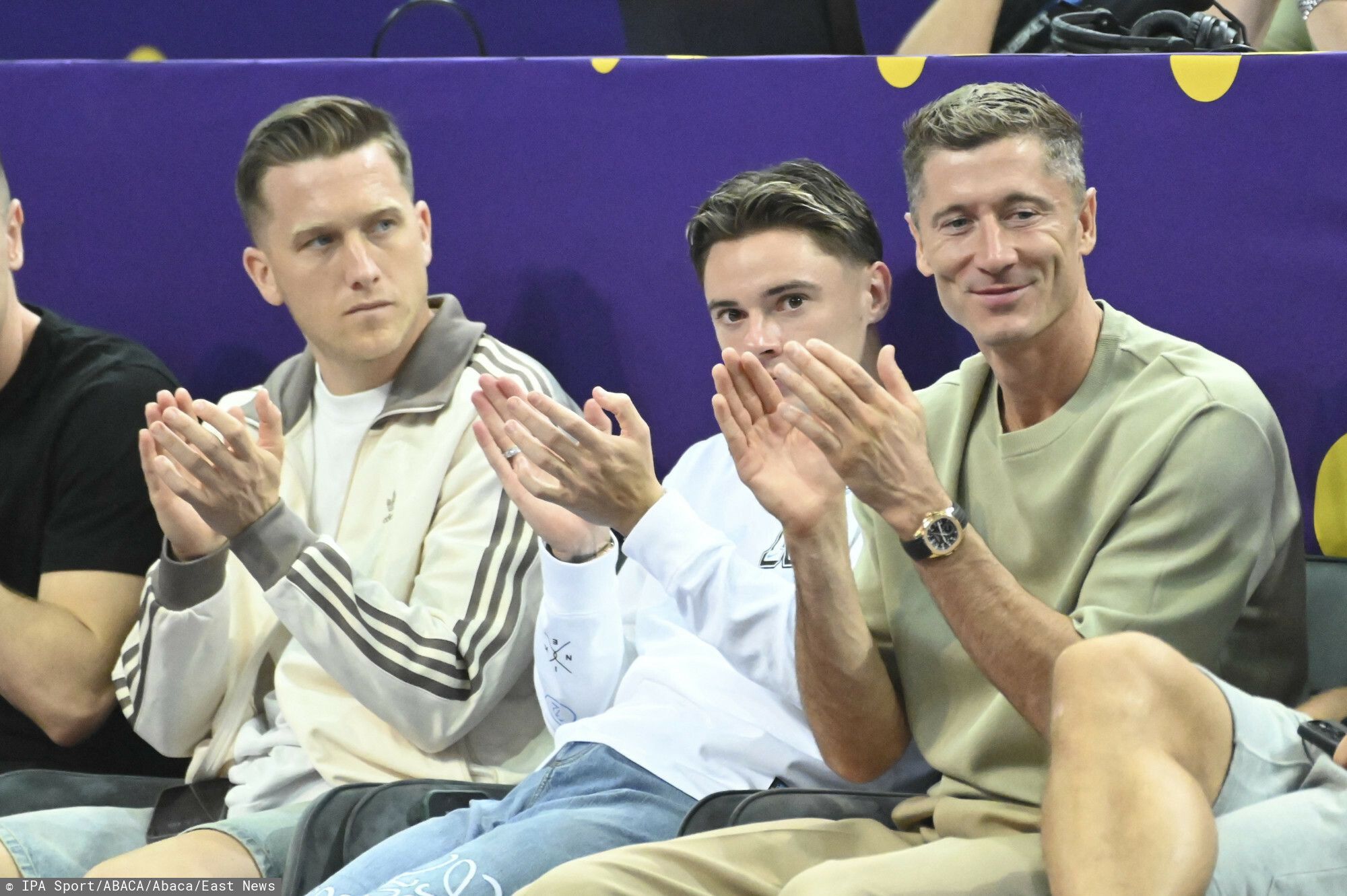 Daniel Nawrocki zaskoczył wszystkich. Nikt nie spodziewał się, że stanie obok Lewandowskiego!