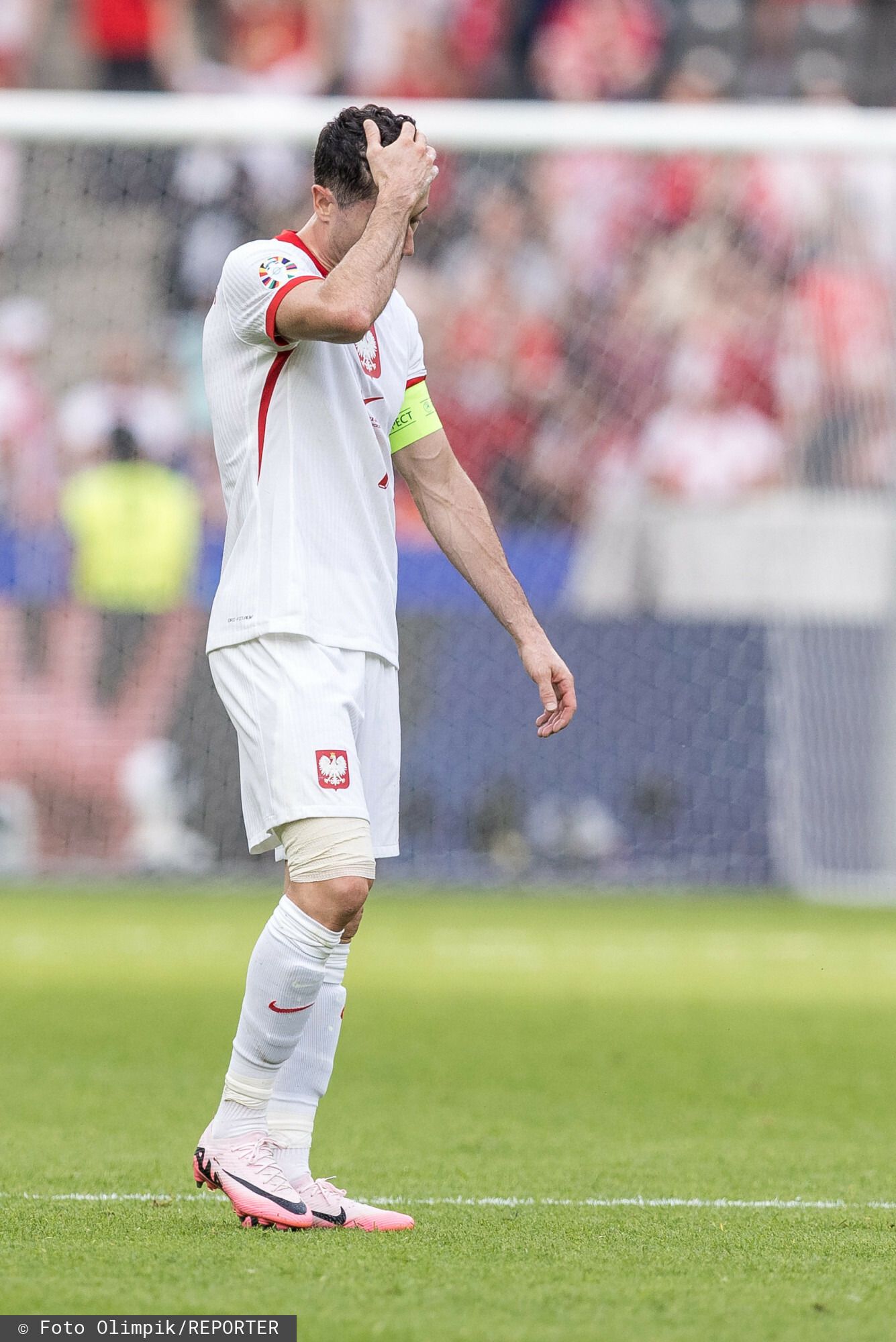 Robert Lewandowski w żałobie