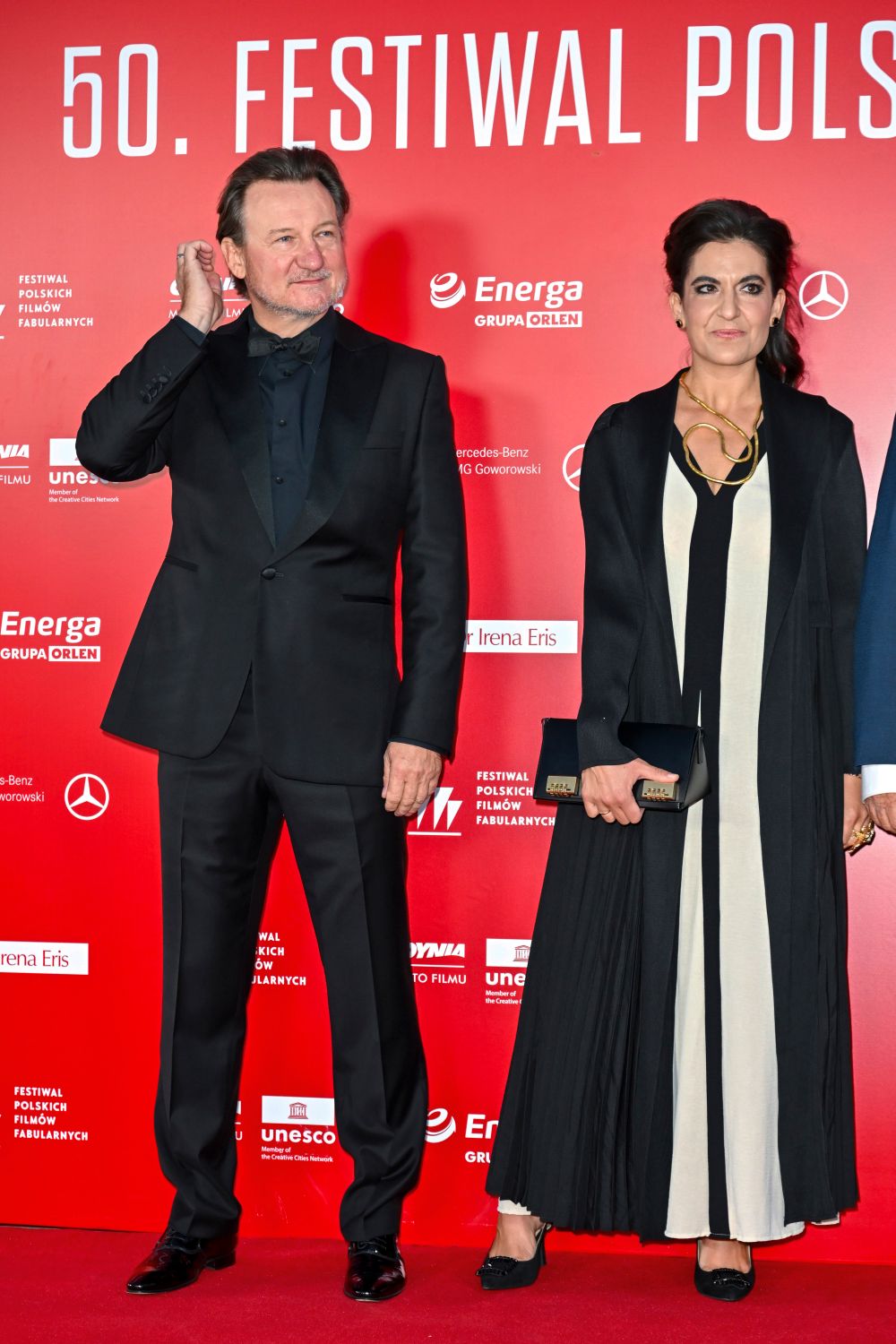 Gwiazdy na zakończeniu festiwalu w Gdyni. Kożuchowska, Olejnik, Więckiewicz, Figura