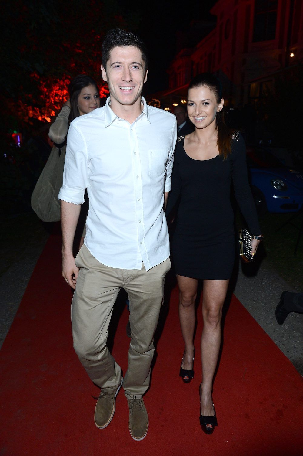 Robert i Anna Lewandowscy w 2012 roku