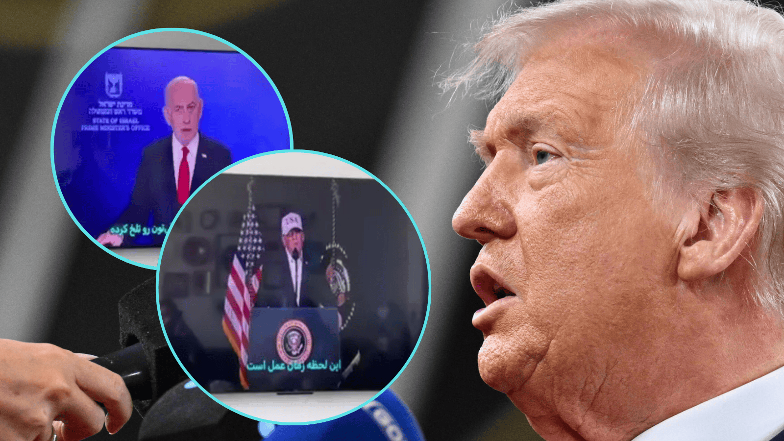 Zadali Iranowi w nocy podstępny cios. Najpierw na ekranie telewizorów pojawił się Donald Trump. A potem stało się to