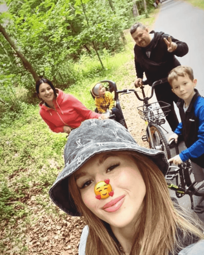 Rodzina Roksany Węgiel, fot. Instagram