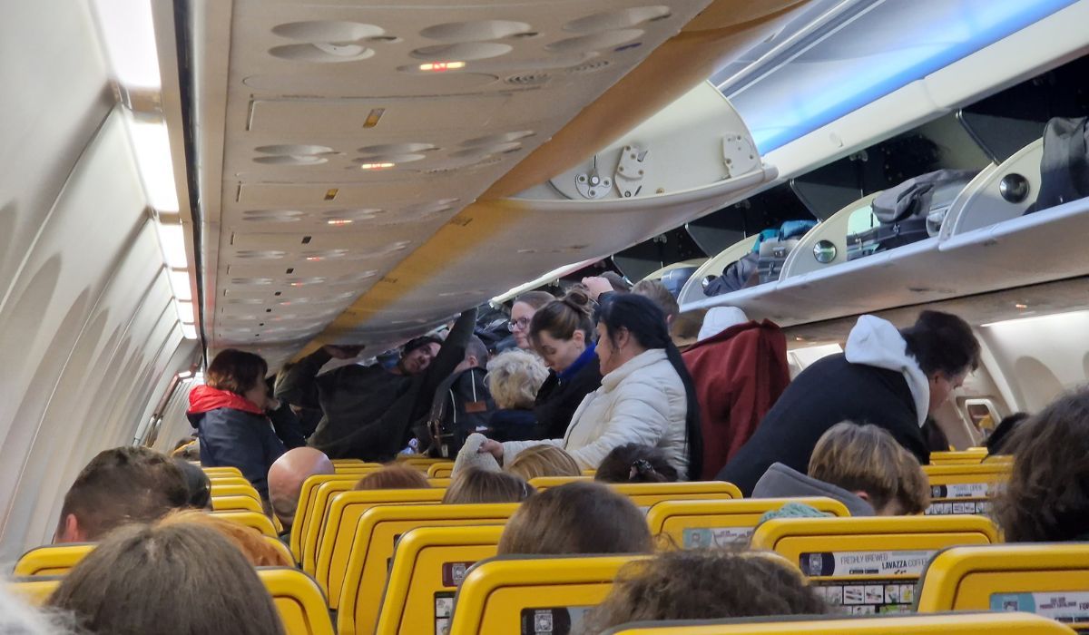 Pokład samolotu Ryanair