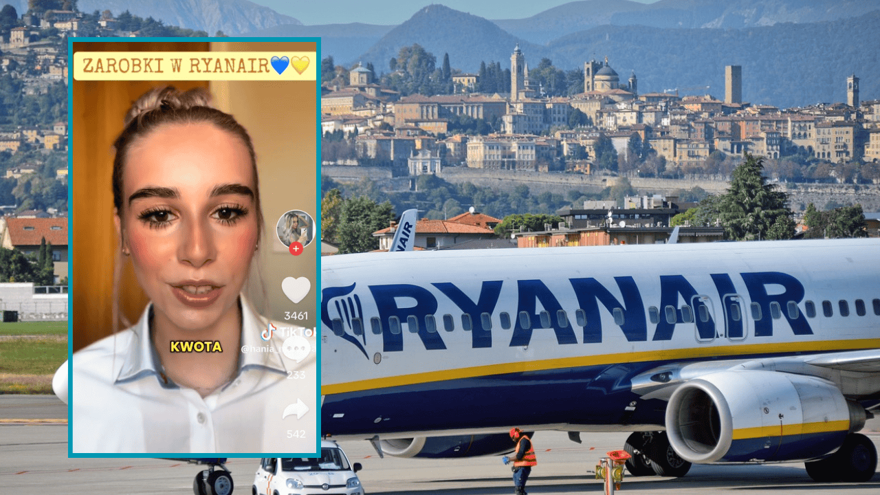 Stewardessa z Polski ujawniła zarobki w Ryanairze. Kwota zaskoczy wielu