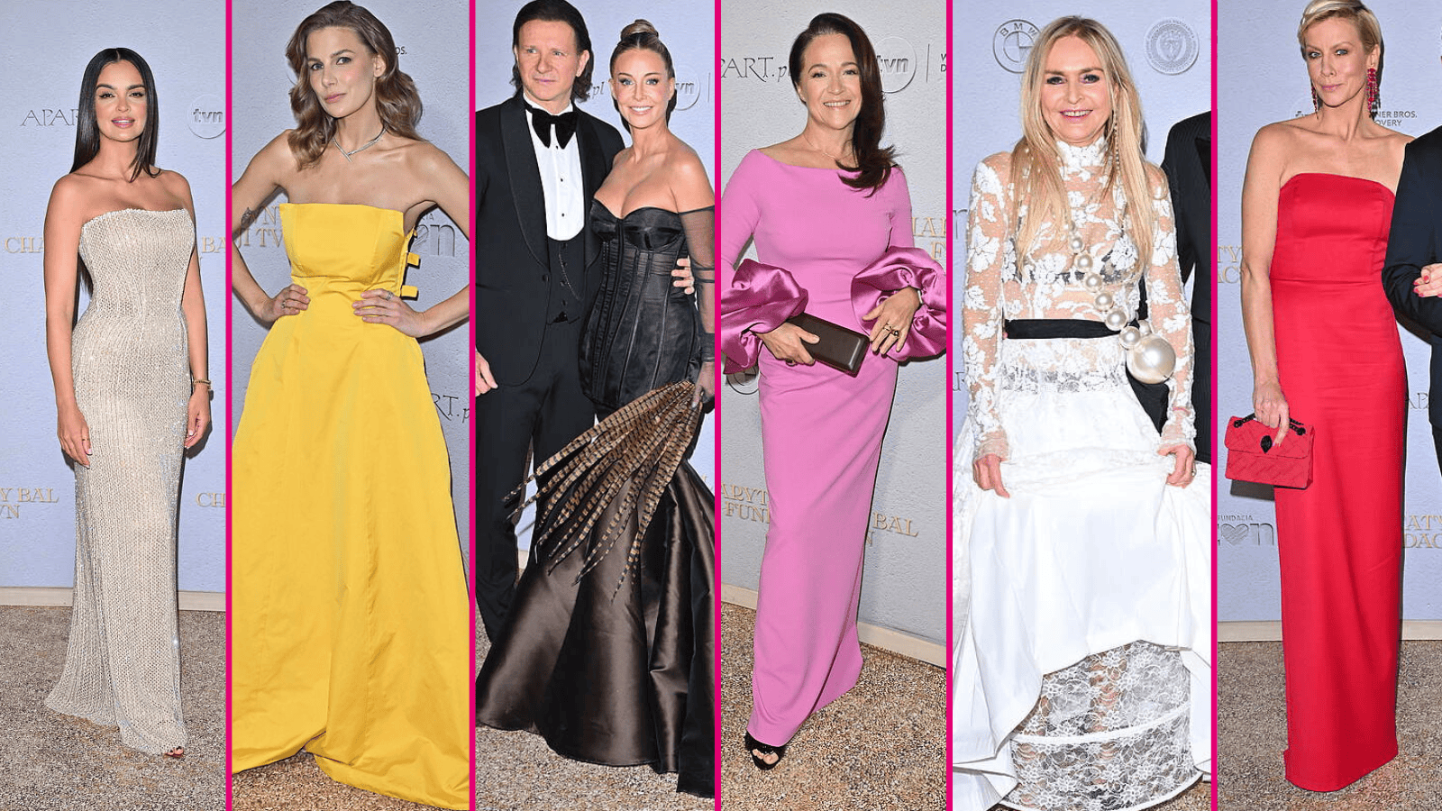 Rozenek, Krupa, Wierzbicka. Tak gwiazdy zaprezentowały się na dywanie TVNu