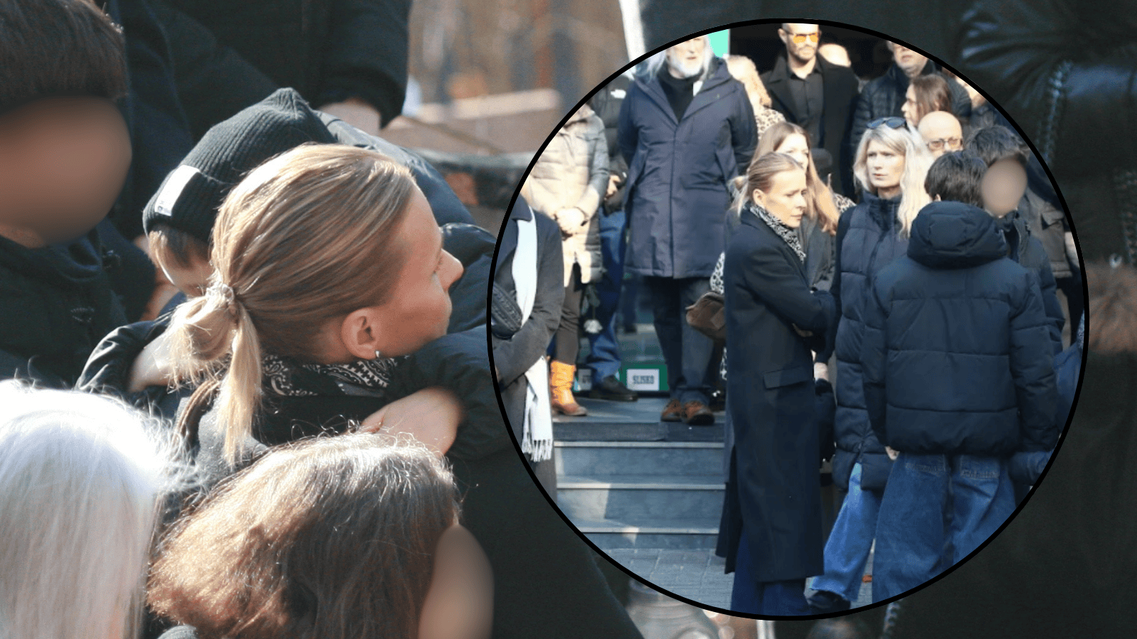 Poruszające sceny na pogrzebie Mirosława Krawczyka. Aneta Zając nie była sama. Kim jest to dziecko?