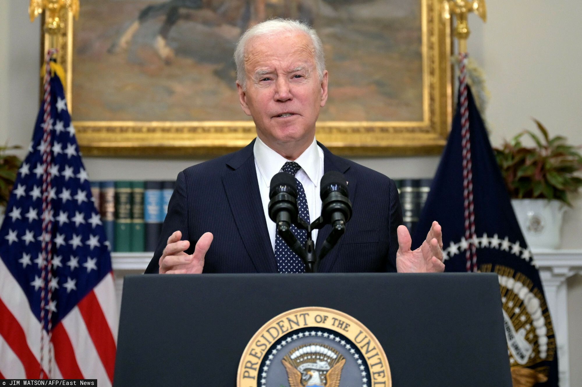 Prezydent USA Joe Biden rozmawiał z sojusznikami ws. sytuacji na linii Rosja-Ukraina